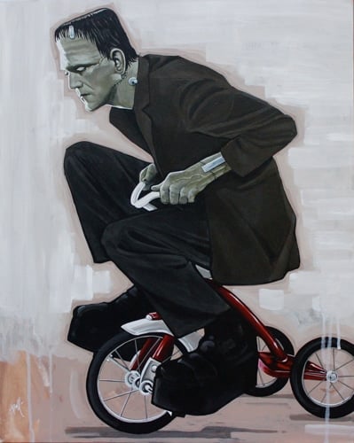 Black Market Art Company Eat My Dust Print