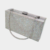Bling Rectangle Evening Tote Clutch Crossbody Bag - Madeline Love - Flyclothing LLC