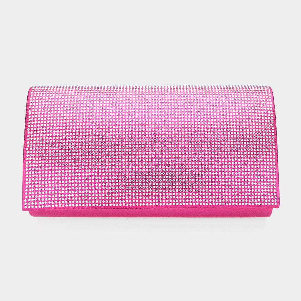 Shimmery Evening Clutch Bag - Madeline Love - Flyclothing LLC