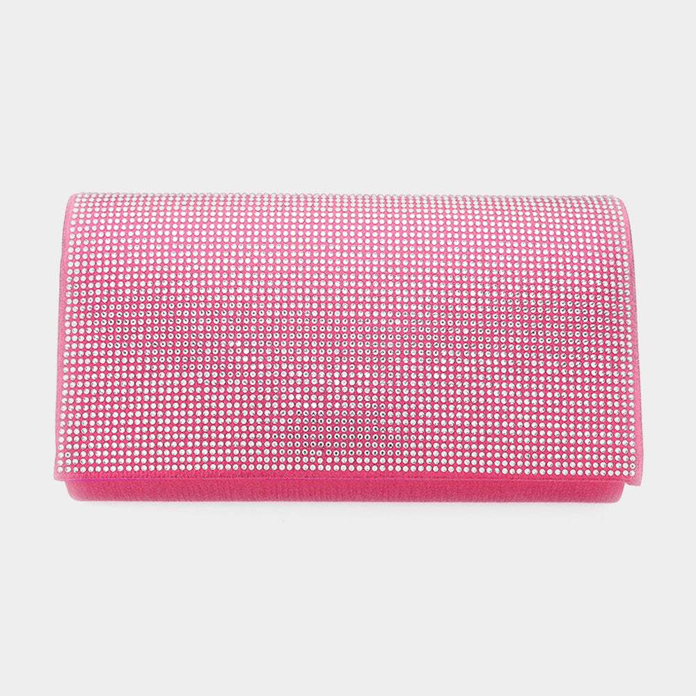 Shimmery Evening Clutch Bag - Madeline Love - Flyclothing LLC