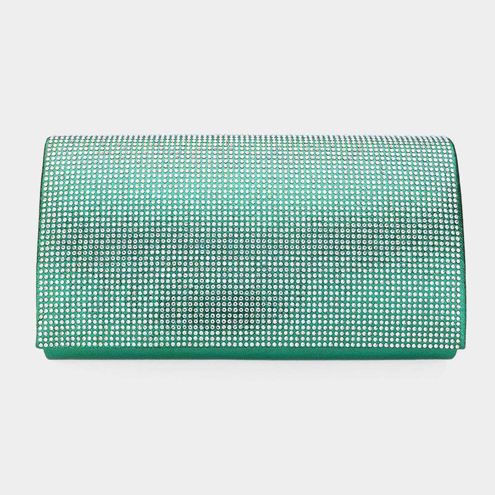 Shimmery Evening Clutch Bag - Madeline Love - Flyclothing LLC