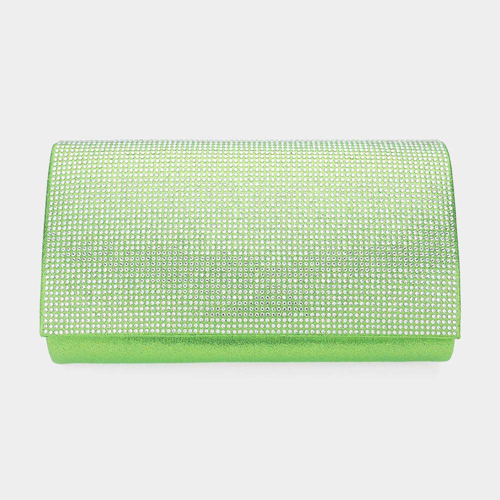 Shimmery Evening Clutch Bag - Madeline Love - Flyclothing LLC