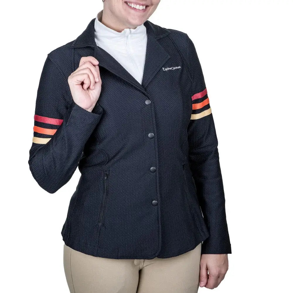 Equine Couture EquiVent Gradient Show Coat w/ Arm Stripes - Breeches.com - Flyclothing LLC