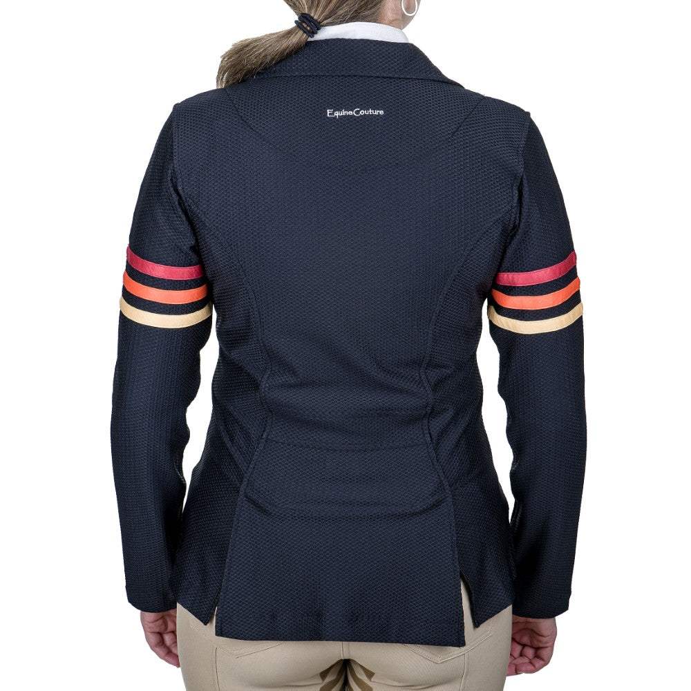 Equine Couture EquiVent Gradient Show Coat w/ Arm Stripes - Breeches.com - Flyclothing LLC