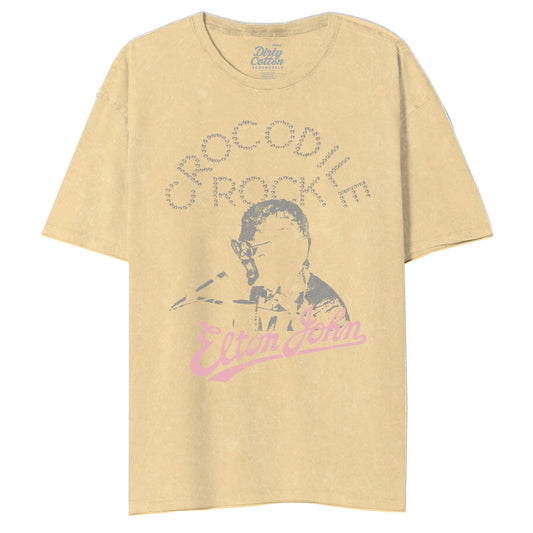 Elton John-Rockin Crocodile Elton Unisex Tee - Elton John