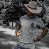 Emotional Support Cowboy Men's T-Shirt - DIRTY COWBOY USA - Flyclothing LLC