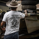 Emotional Support Cowboy Men's T-Shirt