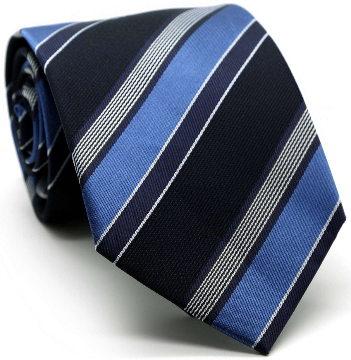 Premium Classic Modern Striped Ties - Ferrecci USA - Flyclothing LLC
