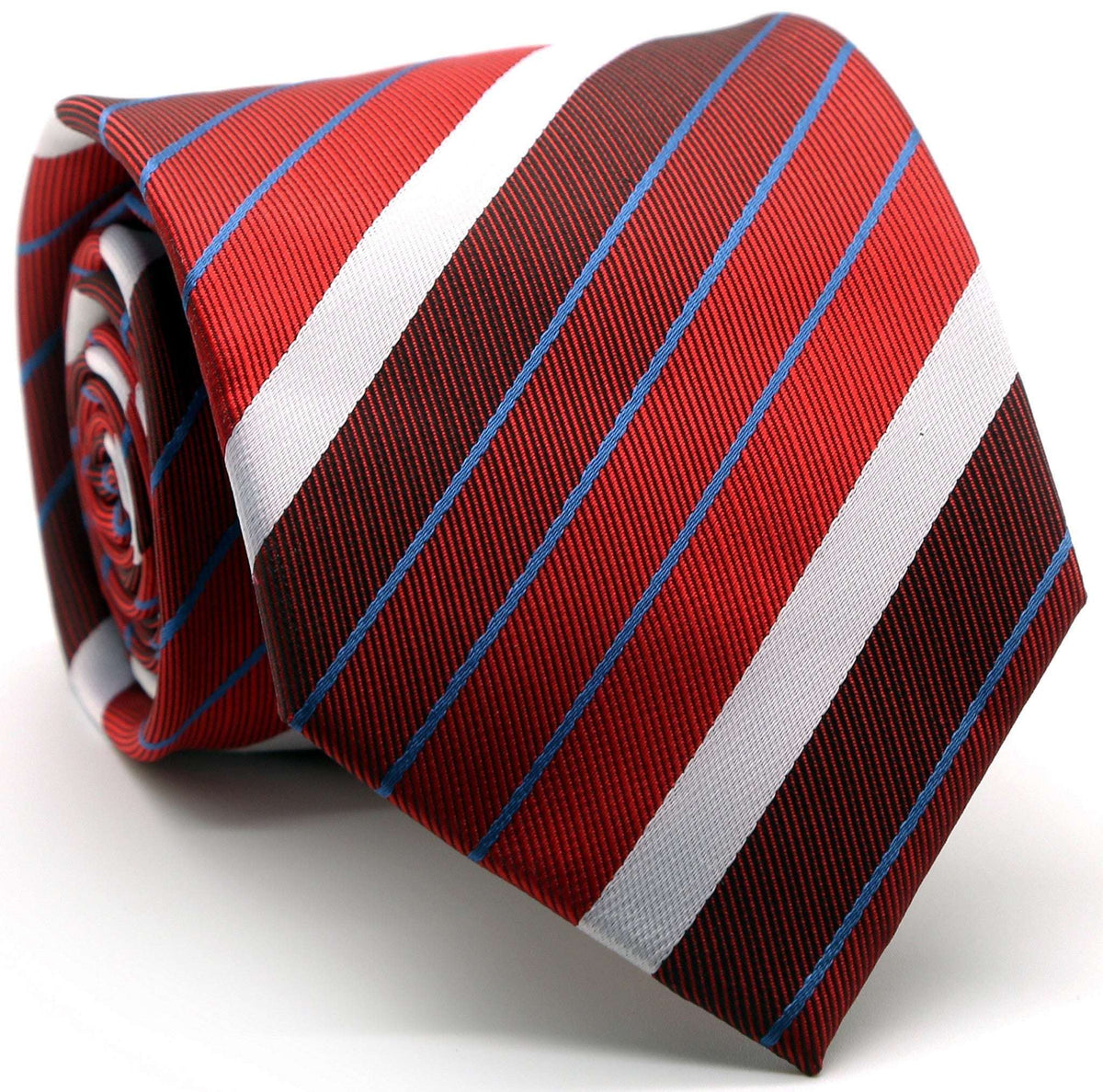 Premium Classic Modern Striped Ties - Ferrecci USA - Flyclothing LLC