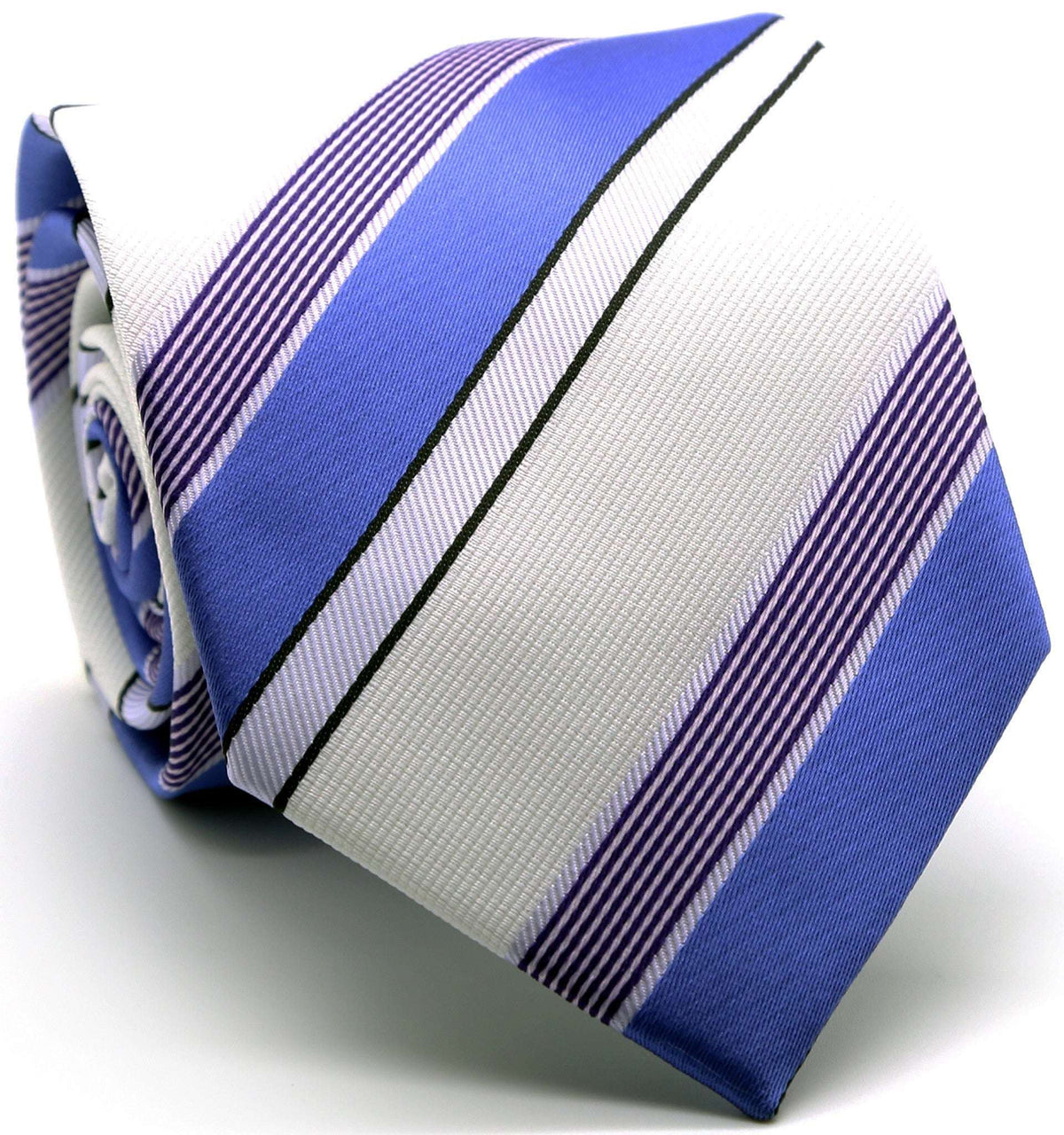 Premium Classic Modern Striped Ties - Ferrecci USA - Flyclothing LLC