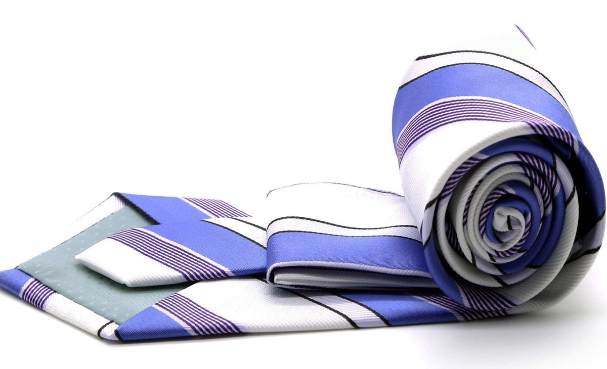 Premium Classic Modern Striped Ties - Ferrecci USA - Flyclothing LLC