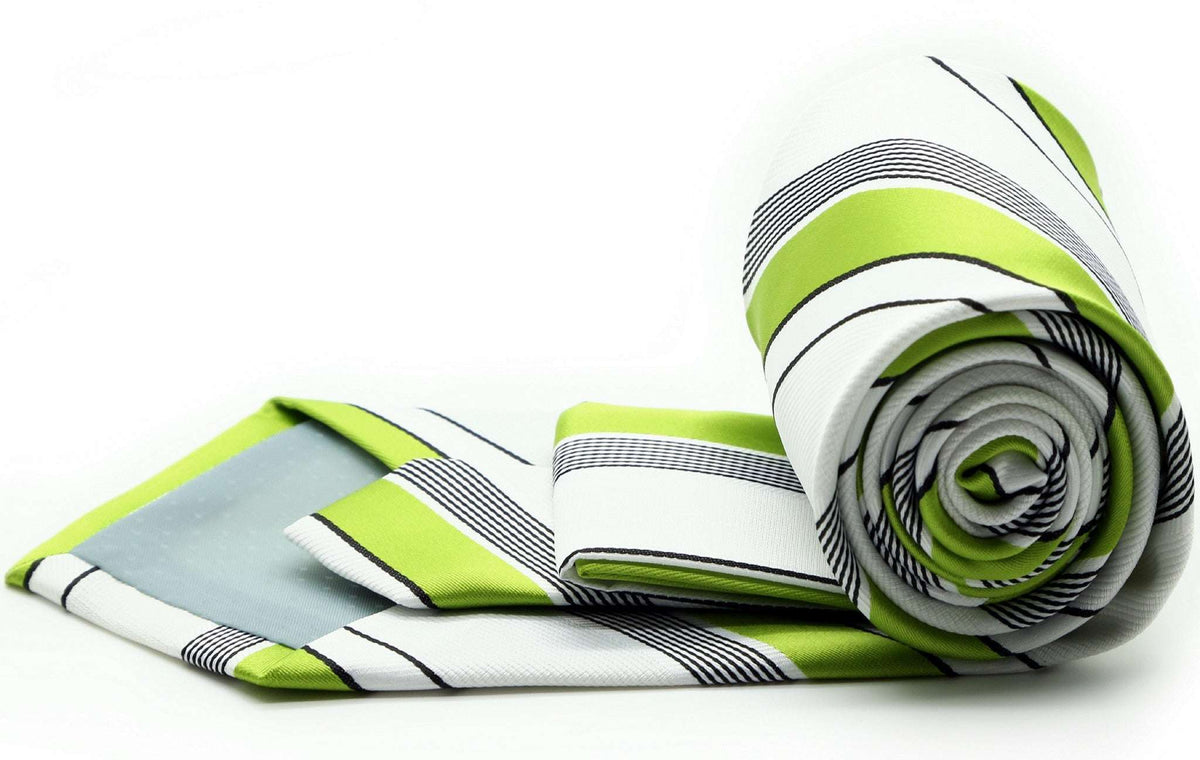Premium Classic Modern Striped Ties - Ferrecci USA - Flyclothing LLC