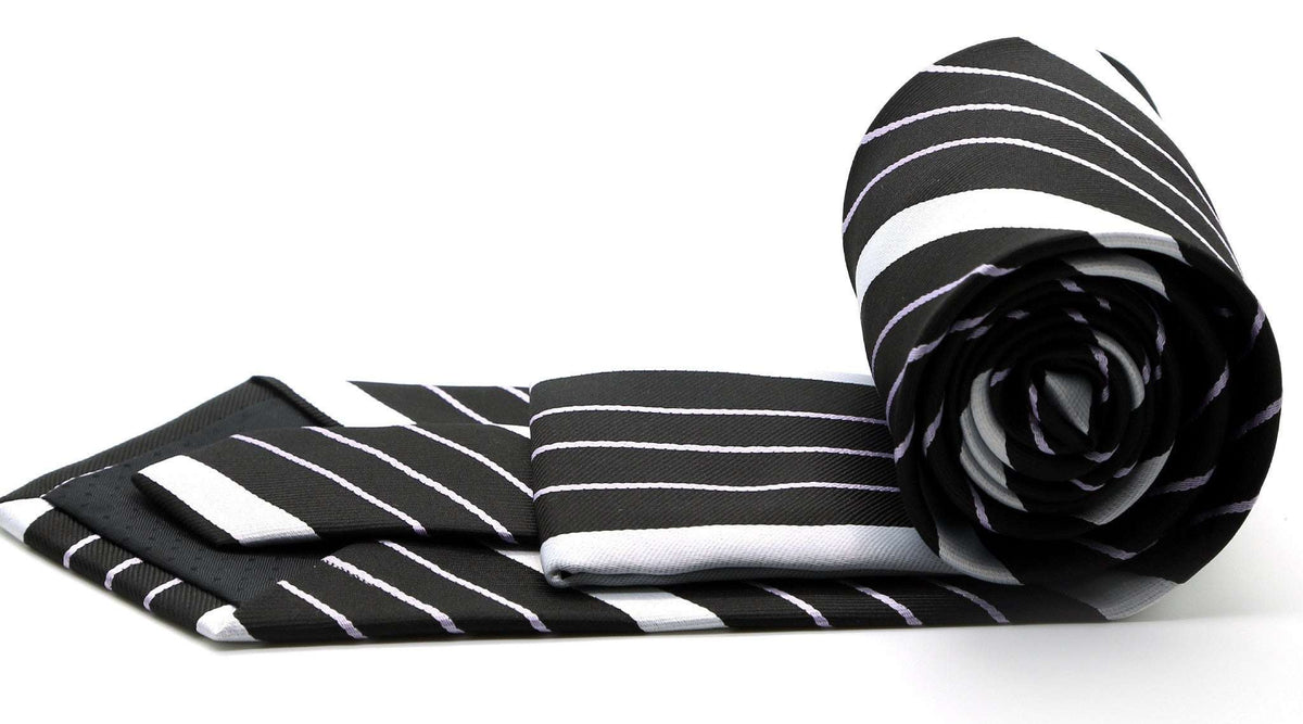 Premium Classic Modern Striped Ties - Ferrecci USA - Flyclothing LLC