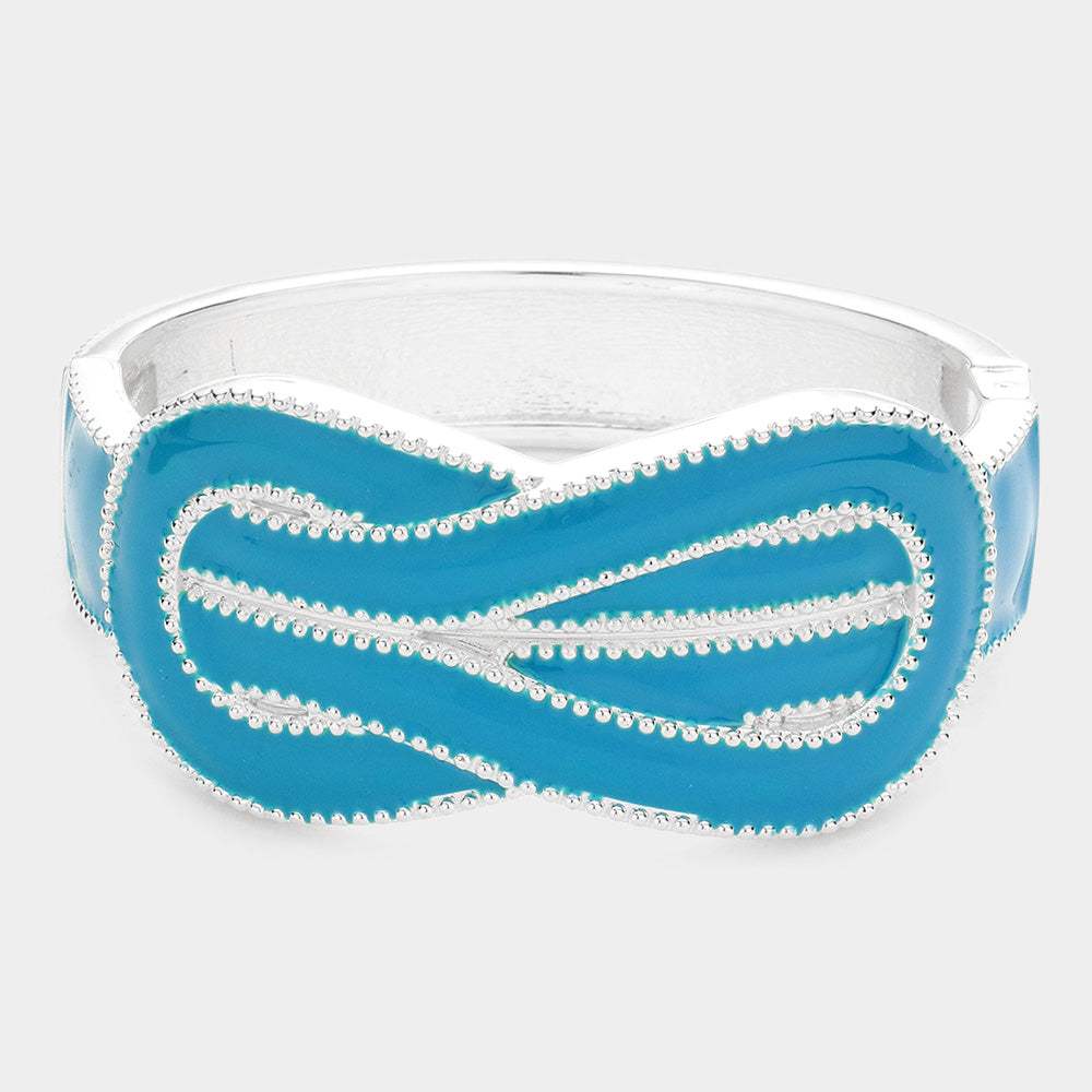 Hinged Enamel bracelet - Madeline Love - Flyclothing LLC