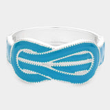 Hinged Enamel bracelet - Madeline Love - Flyclothing LLC