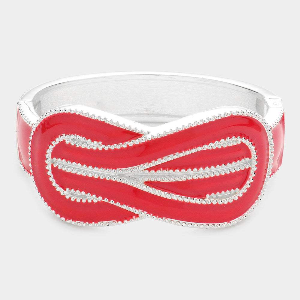 Hinged Enamel bracelet - Madeline Love - Flyclothing LLC