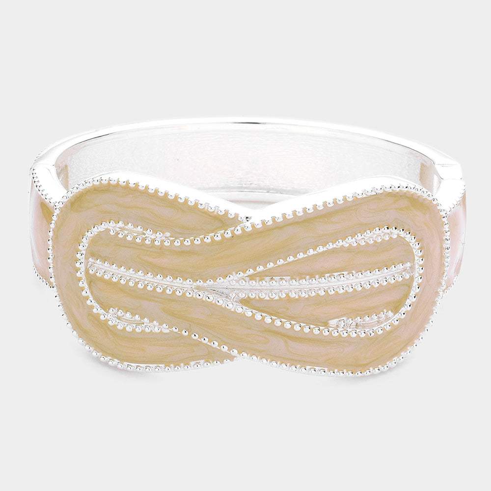 Hinged Enamel bracelet - Madeline Love - Flyclothing LLC