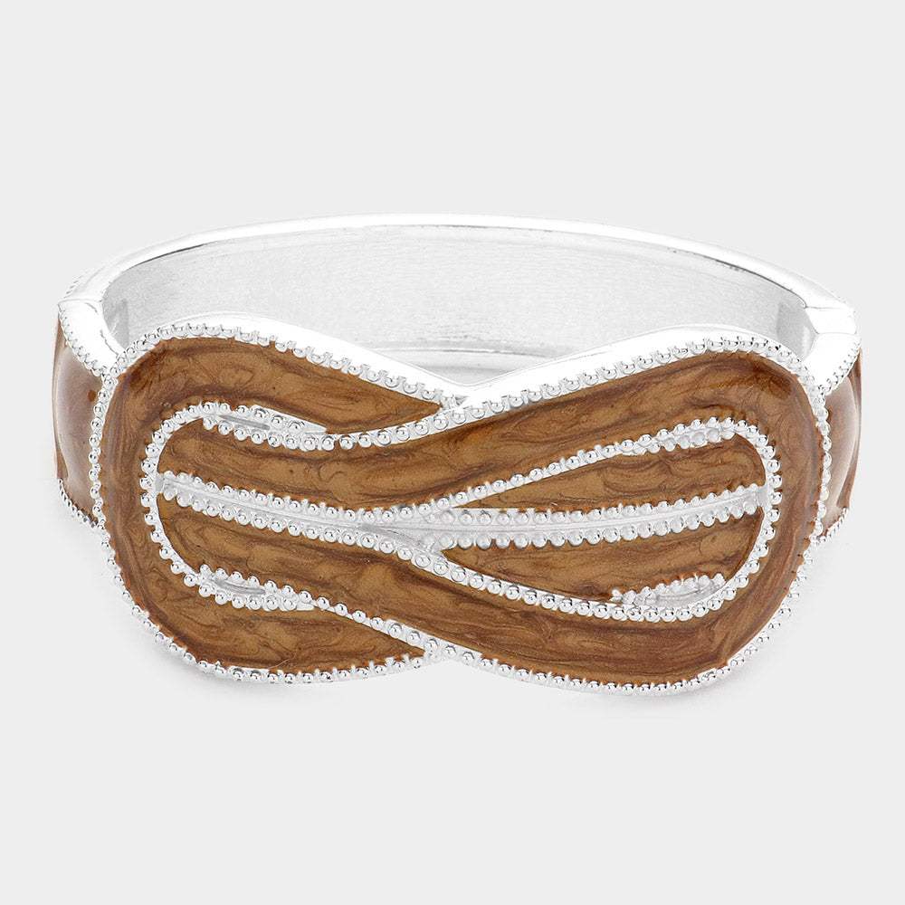 Hinged Enamel bracelet - Madeline Love - Flyclothing LLC