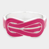 Hinged Enamel bracelet - Madeline Love - Flyclothing LLC