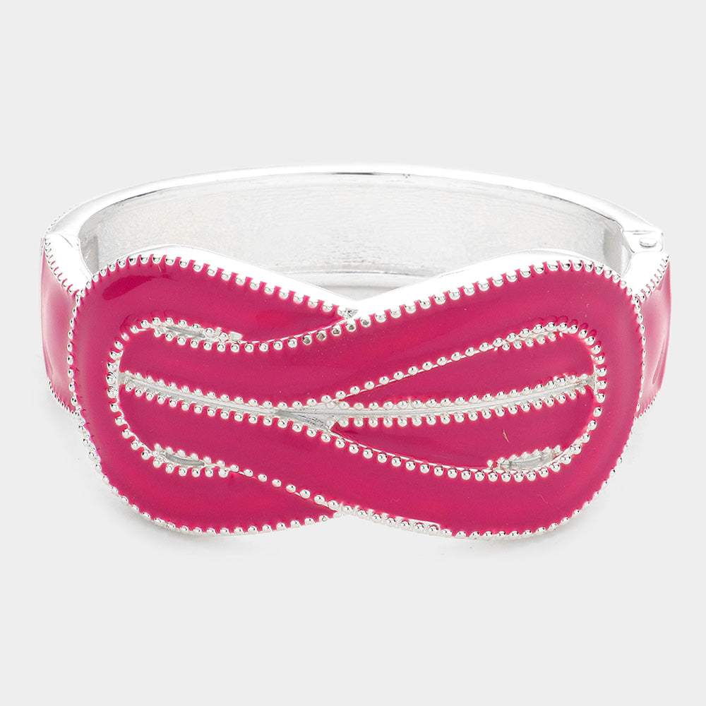 Hinged Enamel bracelet - Madeline Love - Flyclothing LLC