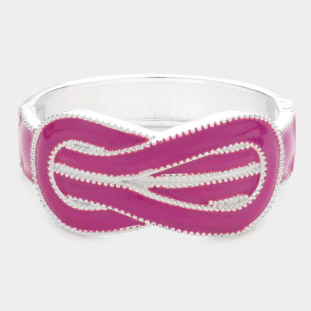 Hinged Enamel bracelet - Madeline Love - Flyclothing LLC