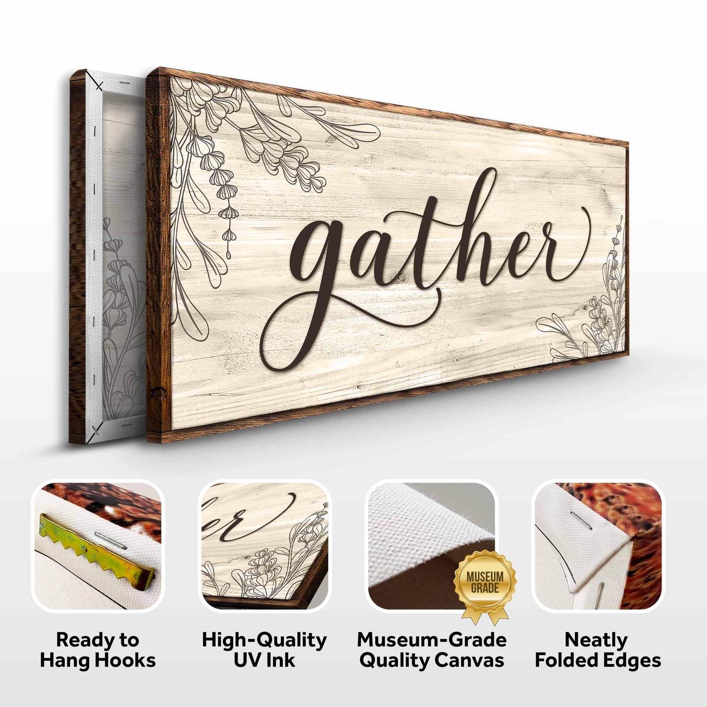 Gather Sign VIII - Tailored Canvases - Flyclothing LLC