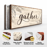 Gather Sign VIII - Tailored Canvases - Flyclothing LLC