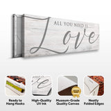 All You Need Is Love Sign IV - Tailored Canvases - Flyclothing LLC