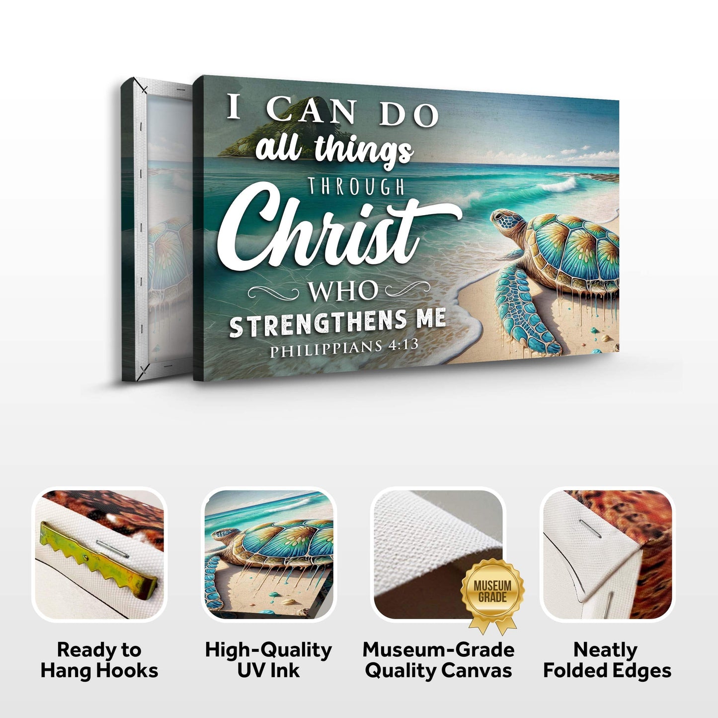 I Can Do All Things Faith Sign II - Tailored Canvases - Flyclothing LLC
