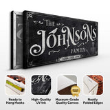 Personalized Gothic Sign III - Tailored Canvases - Flyclothing LLC