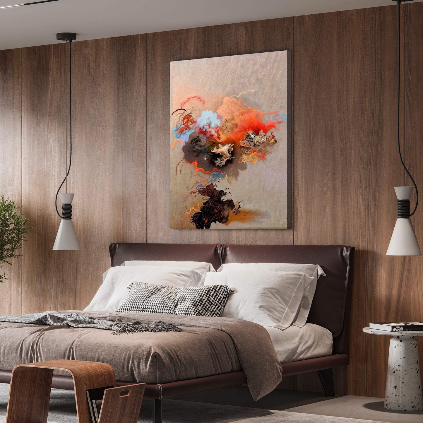 Canvas Print: "Ethereal Unfolding II" - Tailored Canvases - Flyclothing LLC
