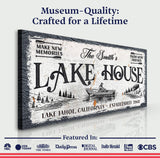 Lake House Sign IX - Tailored Canvases - Flyclothing LLC
