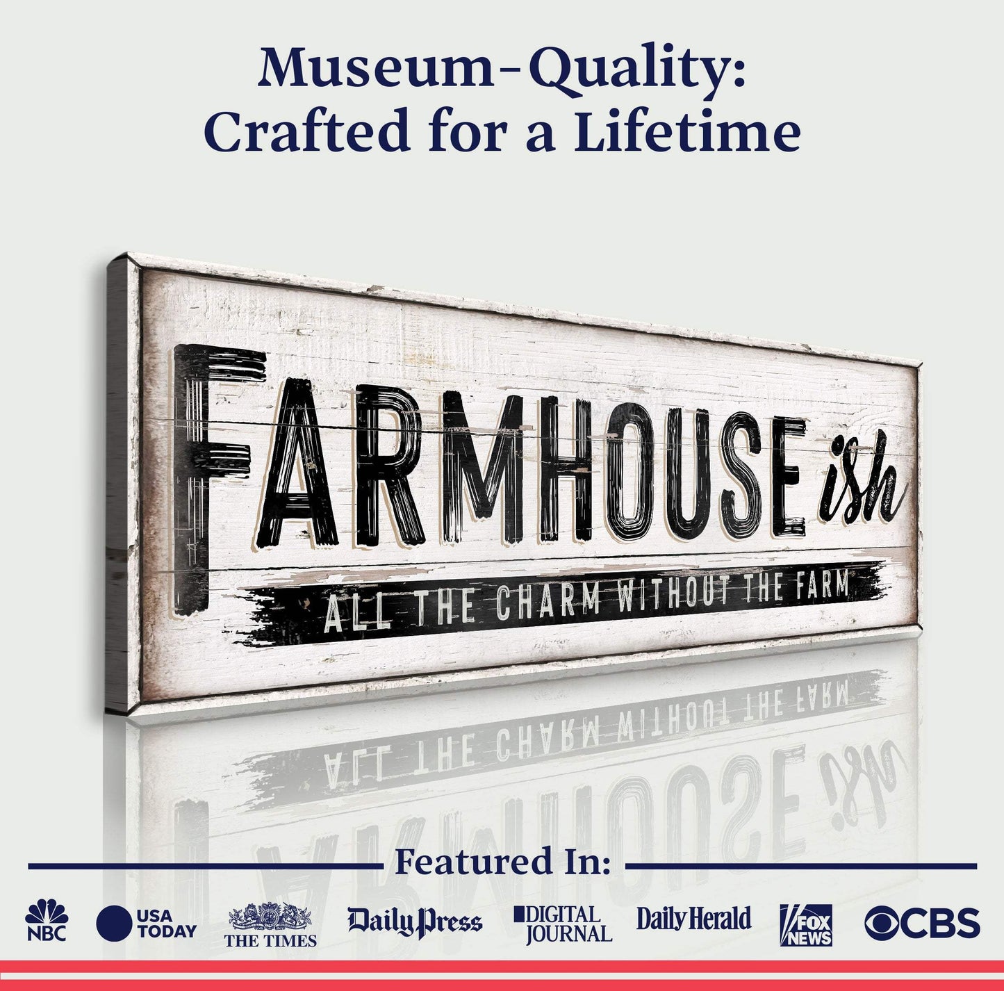 Farmhouse-Ish Sign VI - Tailored Canvases - Flyclothing LLC