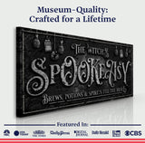 The Witch's Speakeasy Bar Halloween Sign - Tailored Canvases - Flyclothing LLC