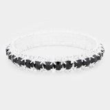 Crystal Rhinestone Stretchable Bracelet - Madeline Love - Flyclothing LLC