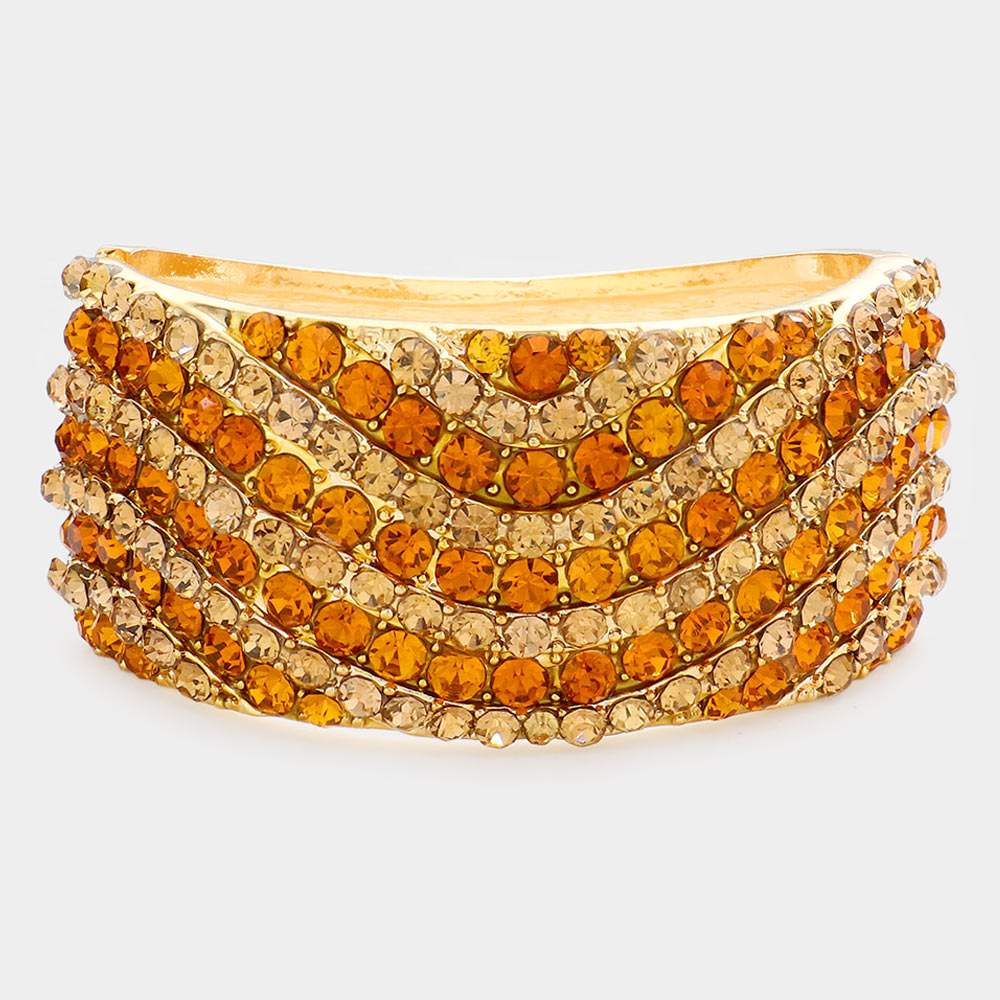 Bubble Stone Evening Bracelet - Madeline Love - Flyclothing LLC