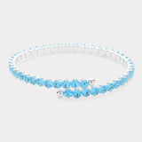 CZ Round Cluster Evening Bracelet - Madeline Love - Flyclothing LLC