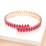 Marquise Stone Cluster Evening Bracelet - Madeline Love - Flyclothing LLC