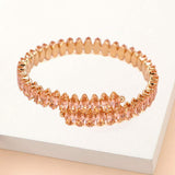 Marquise Stone Cluster Evening Bracelet - Madeline Love - Flyclothing LLC