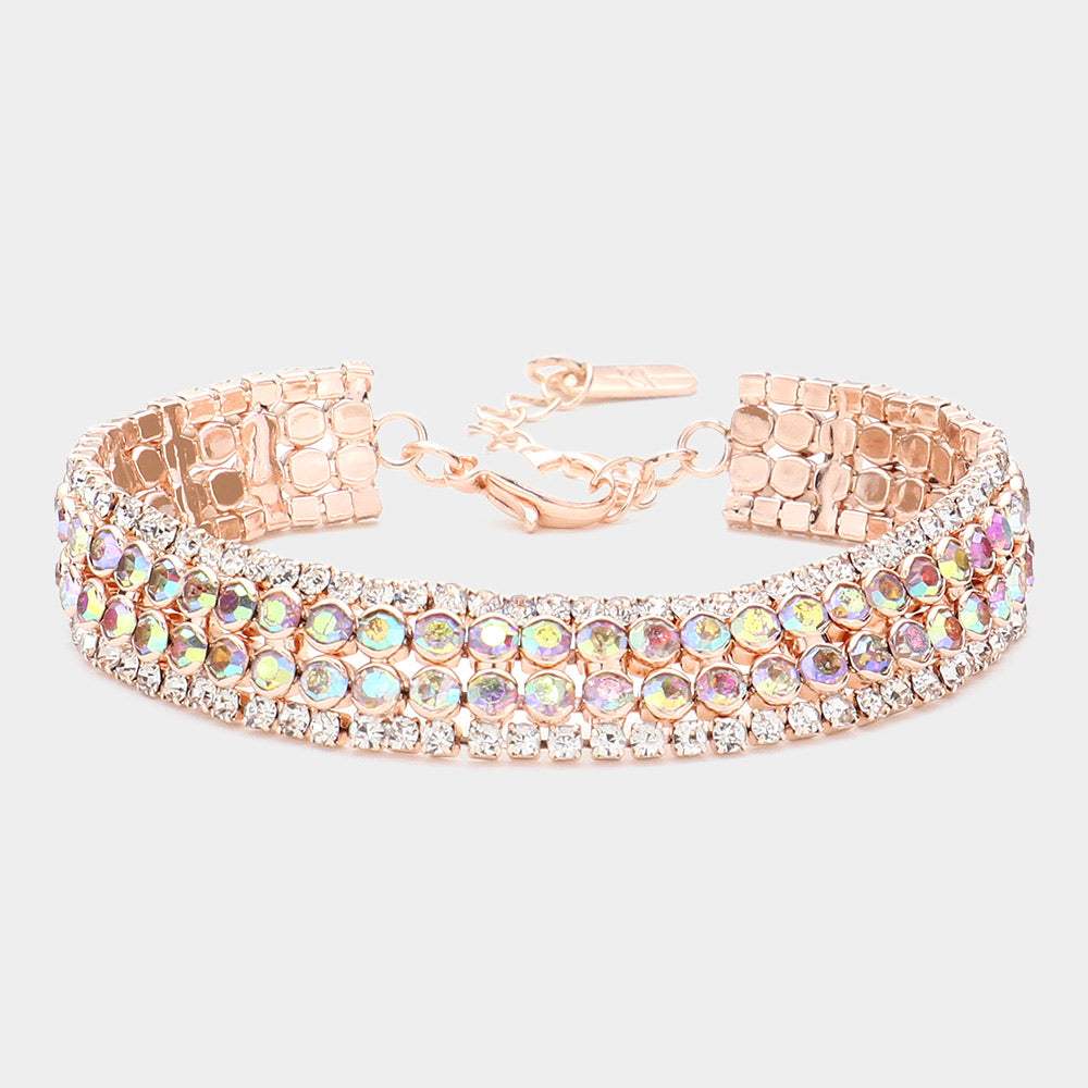 Bubble Stone Evening Bracelet - Madeline Love - Flyclothing LLC