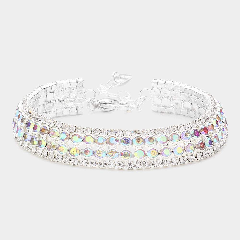 Bubble Stone Evening Bracelet - Madeline Love - Flyclothing LLC