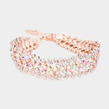 Bubble Stone Evening Bracelet
