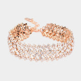 Bubble Stone Evening Bracelet - Madeline Love - Flyclothing LLC
