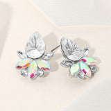 Teardrop Stone Accented Marquise Stone Embellished Evening Earrings - Madeline Love - Flyclothing LLC