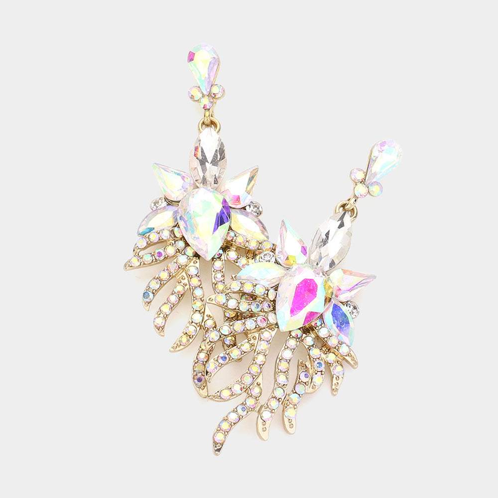 Fantastical Reef Evening Earrings - Madeline Love - Flyclothing LLC