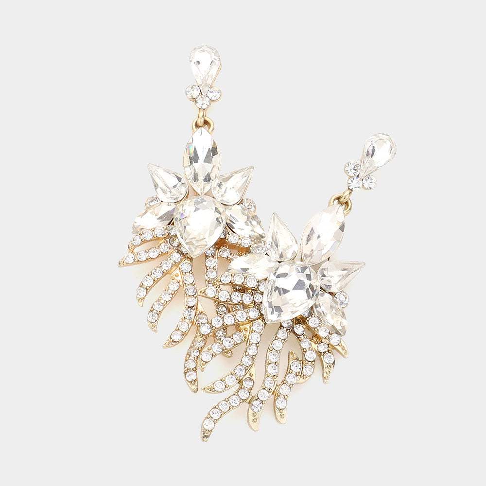 Fantastical Reef Evening Earrings - Madeline Love - Flyclothing LLC