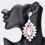 Marquise Stone Centered Evening Earrings - Madeline Love - Flyclothing LLC