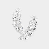 Marquise Stone Cluster Evening Earrings - Madeline Love - Flyclothing LLC