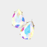 Teardrop Stone Evening Earrings - Madeline Love - Flyclothing LLC
