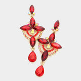 Regal Chandelier Drop Earrings - Madeline Love - Flyclothing LLC